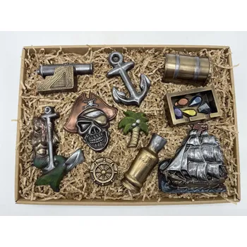 Čokoláda Chocolenka Maxi čokoládová sada - Pirátský poklad