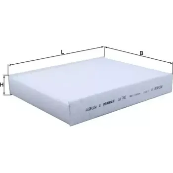 Kabinový filtr MAHLE Filtr vzduchu v interiéru MAO LA 742