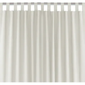 Závěs Závěs MILANA klasické záložky 10 cm krémový, velikost 140x175