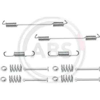 Brzdová čelist A.B.S. Sada příslušenství - brzdové čelisti ABS 0796Q