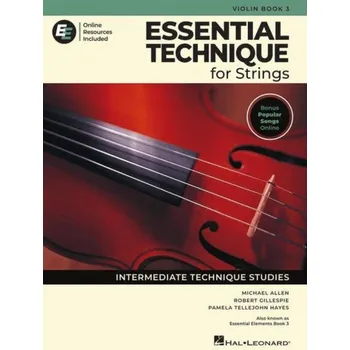 Essential Technique for Strings 3 (noty na housle)(+audio+video)