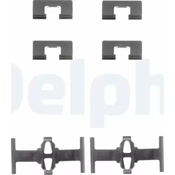 Přislušenství brzdového systému DELPHI Sada příslušenství obložení kotoučové brzdy DF LX0197