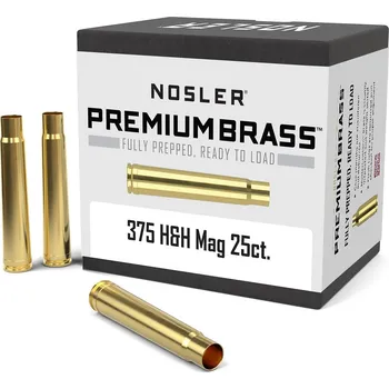 Příslušenství pro sportovní střelbu Nábojnice Nosler Premium Brass .375 H&H Mag. (25ks)