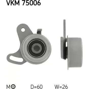Rozvod motoru SKF Napínací kladka - ozubený řemen SK VKM75006