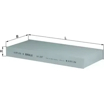 Kabinový filtr MAHLE Filtr vzduchu v interiéru MAO LA 237