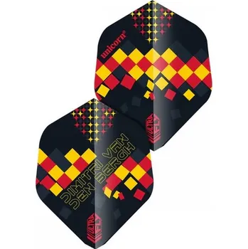 Příslušenství pro šipky Letky Unicorn Ultrafly Ghost Dimitri Van den Bergh AR1