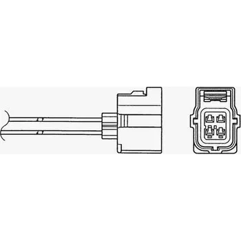 Čidlo automobilu NGK Lambda sonda NG 91674