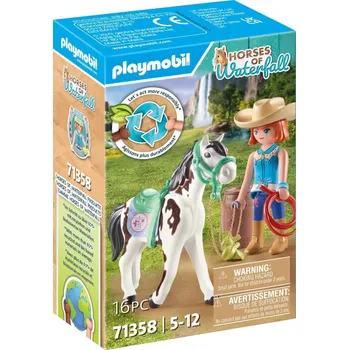 Stavebnice Playmobil Playmobil 71358 Ellie & Sawdust westernové cvičení