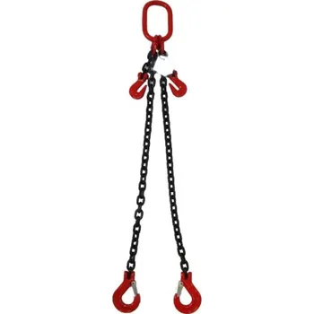 Stavební technika Zvedací řetězový závěs Joma-Tech 3m 8mm GK8 háky zkracovač třída 8