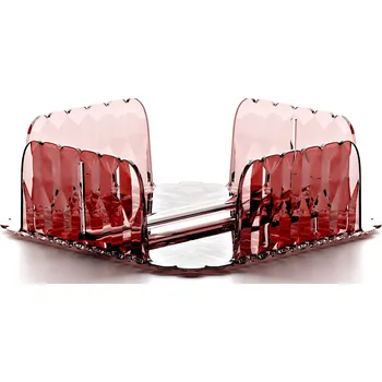 Papírový ubrousek Guzzini, Držák na ubrousky Vanity 20 x 20 cm fialovo-růžový - Formadore