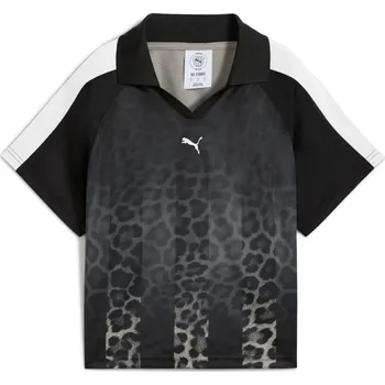 Dres Puma T7 Leo Luxe Relaxed Jersey Women 633499-01 Velikost M
