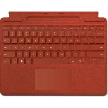 Klávesnice Microsoft Surface Pro Signature Keyboard německá červená