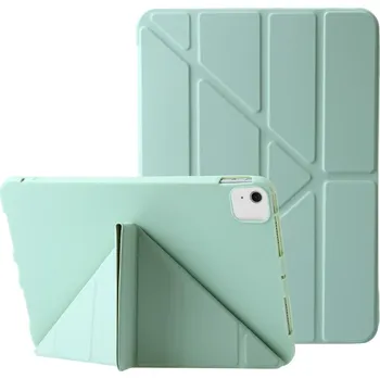 Pouzdro na tablet Origamis chytré polohovací pouzdro na tablet iPad Air 13 (2024)/(2025) - světlezelené