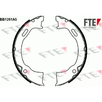 Brzdová čelist FTE Sada brzdových čelistí parkovací brzdy FTE BB1261A5