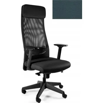 Otočná kancelářská židle Unique modrá