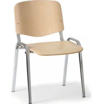 Konferenční dřevěná židle ISO, Biedrax Z9770