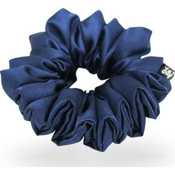 Elly Scrunchie gumička - Tmavě modrá Velikost: Malá