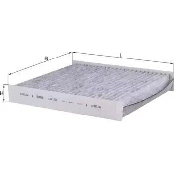 Kabinový filtr KNECHT Filtr vzduchu v interiéru KNC LAK 220