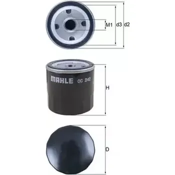 Olejový filtr MAHLE Olejový filtr MAO OC 242
