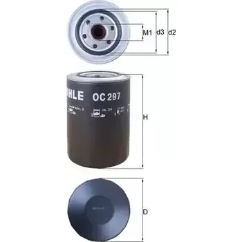 Olejový filtr MAHLE Olejový filtr MAO OC 297