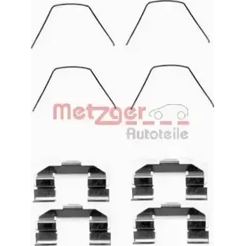 Přislušenství brzdového systému METZGER Sada příslušenství obložení kotoučové brzdy MTG 109-1607