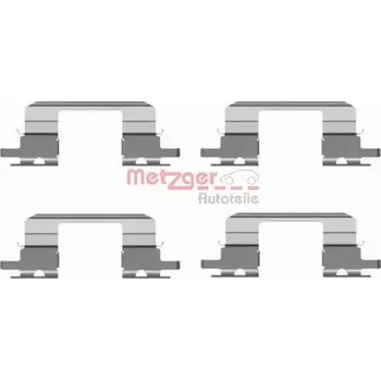 Auto-moto METZGER Sada příslušenství obložení kotoučové brzdy MTG 109-1672