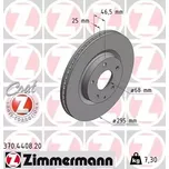 ZIMMERMANN Brzdový kotouč COAT Z - 295 mm ZIM 370.4408.20