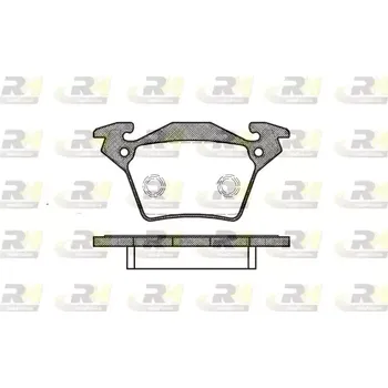 Brzdová destička ROADHOUSE Sada brzdových destiček RDH 2717.00