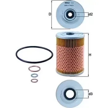 Olejový filtr MAHLE Olejový filtr MAO OX 32D