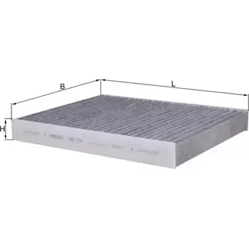 Kabinový filtr KNECHT Filtr vzduchu v interiéru KNC LAK 153