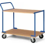 Dílenské policové vozíky Biedrax PV5228 - 100 x 60 cm
