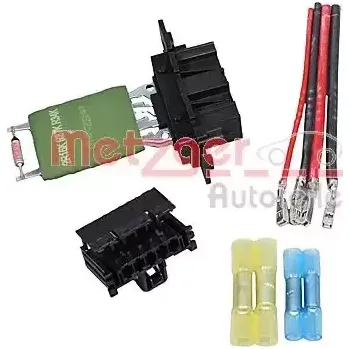 Ventilátor topení a klimatizace METZGER Odpor vnitřního tlakového ventilátoru GREENPARTS MTG 0917697