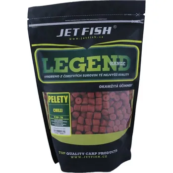 Boilies Jet Fish Pelety Legend Range Chilli 1kg Průměr: 4mm
