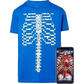 Pánské tričko CURISCOPE Tričko s rozšířenou realitou pro děti XL