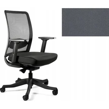 Otočná kancelářská židle Unique šedá