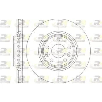 Brzdový kotouč ROADHOUSE Brzdový kotouč - 320 mm RDH 61345.10