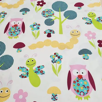 BYTEMA Dětská dekorační látka VESELÝ LES šíře 140 cm