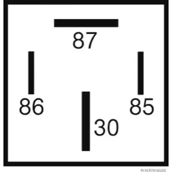 HERTH+BUSS ELPARTS Relé - pracovní proud HB 75613124