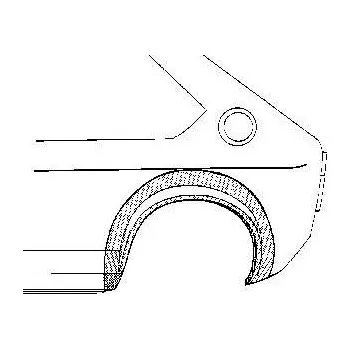 Blatník karosérie VAN WEZEL Boční stěna VAW 5842146