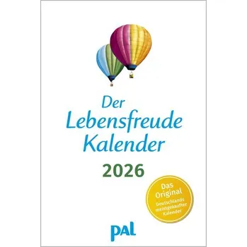 Osobní rozvoj Der Lebensfreude-Kalender 2026 - Wolf, Doris