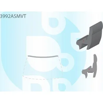 Autosklo PILKINGTON Vrchní bauset (lišta) čelního okna AS 3992ASMVT