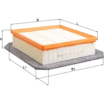 Vzduchový filtr KNECHT Vzduchový filtr KNC LX 3061