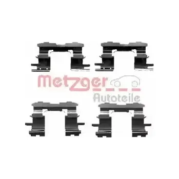 Brzdový systém METZGER Sada příslušenství obložení kotoučové brzdy MTG 109-1631