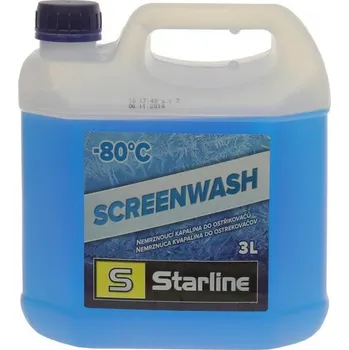 Směs do ostřikovače Starline Zimní směs do ostřikovačů -80 °C 3 l NA SW80-3