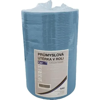 Utěrka Carfit 3-vrstvá průmyslová papírová utěrka v roli 38x36 cm, délka 180m, 500 útržků CRF CAR53470000S