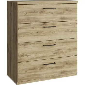 Ložnice Komoda DORSI 4S - dub navarra - SLEVA 3% s kodem radost25