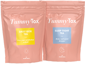 Daily Kick & Sleep Tight Tea: duo čajů na hubnutí