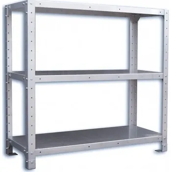 Dílenský regál Nerezový regál gastro Biedrax 40 x 76 x 120 cm, 3 police x 100 kg