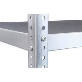 regál Biedrax Šroubovaný regál do domácnosti Biedrax, pozinkovaný - 60 x 100 x 200 cm, 6 polic