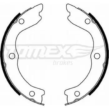Brzdová čelist TOMEX Brakes Sada brzdových čelistí TMX TX 22-30